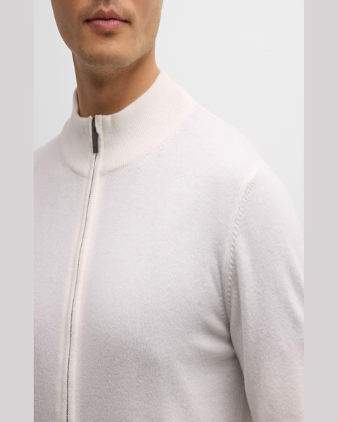 Men's Full-Zip Cashmere Cardigan