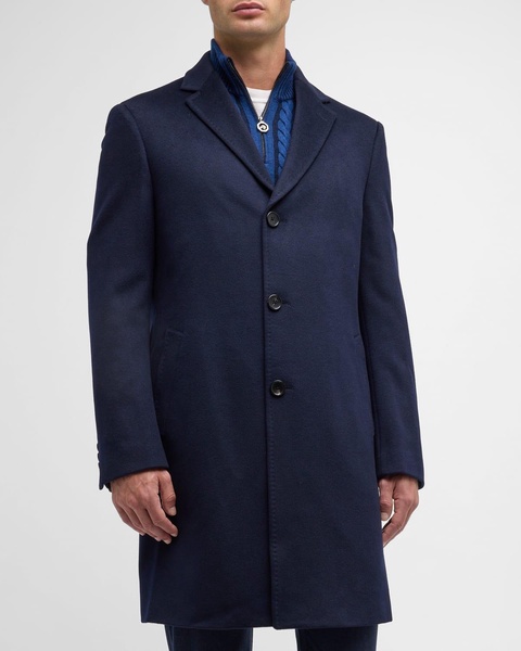 Men's St-Pierre Cashmere Topcoat