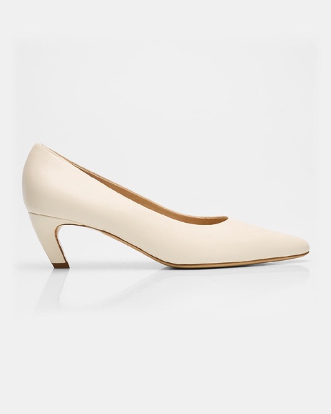 50mm Peggy Leather Pumps