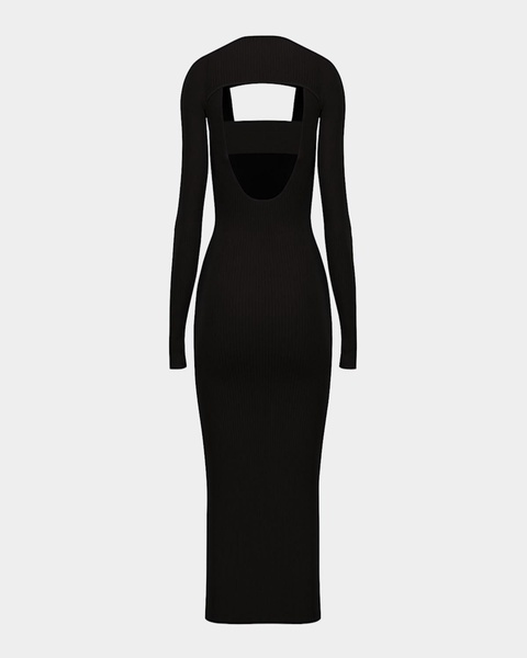 x Simkhai Cutout Knit Midi Dress