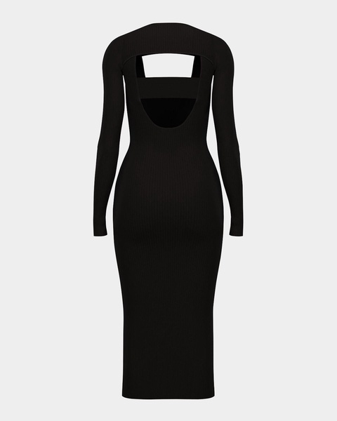 x Simkhai Cutout Knit Midi Dress