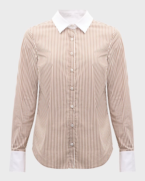 Marisol Classic Stripe Shirt