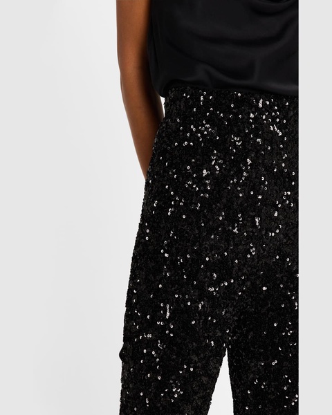 Rmp Sequined Bootcut Pants