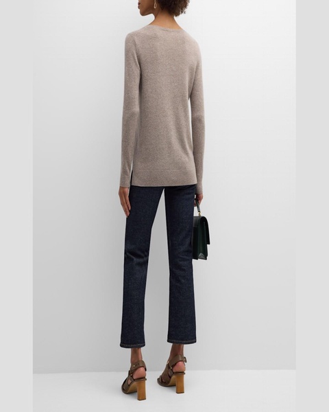 Cashmere Basic Crewneck Top