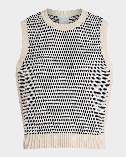 Knowles Textured Knit Vest