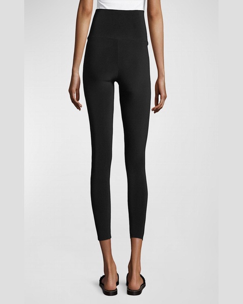 Cropped High-Waist Leggings