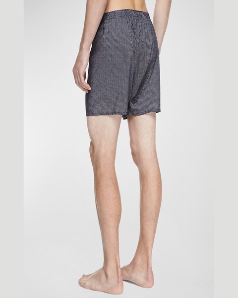 Men's Plaza Pindot Boxer Shorts