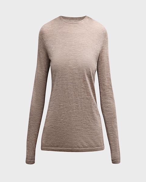 Cashmere Superfine Crewneck Top