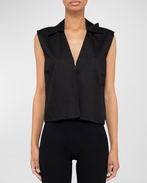 Yoko Collared Button Vest