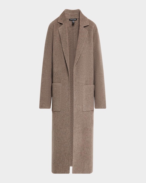 Double-Faced Brush Wool Coat