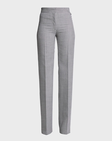 Carl Straight Leg Linen-Wool Pants