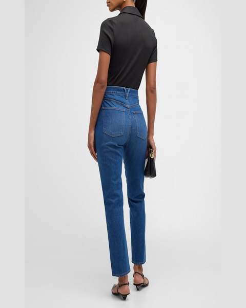 Alenah Slim Straight Jeans