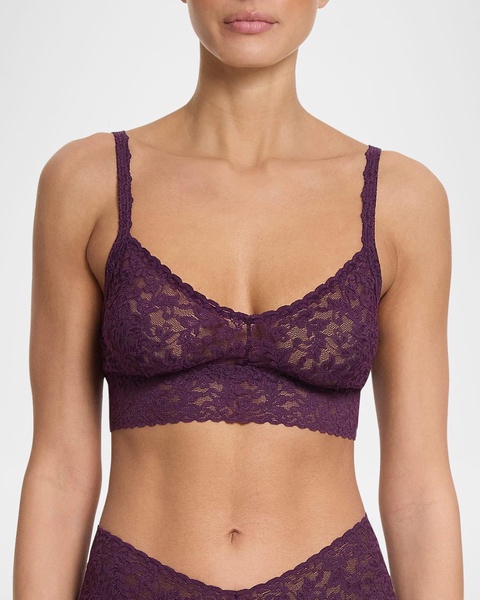 Scalloped Retro Lace Bralette