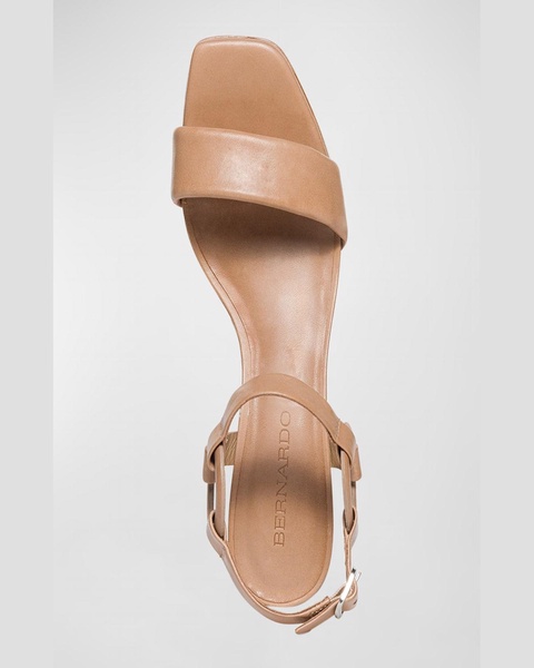 Calfskin Slingback Platform Sandals