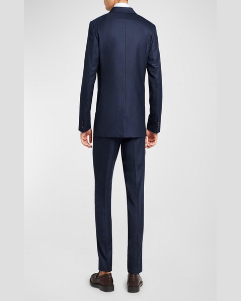 Men's Modern-Fit Wool Two-Button Suit