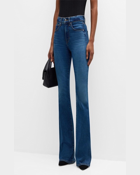 Beverly High-Rise Skinny Flare Jeans