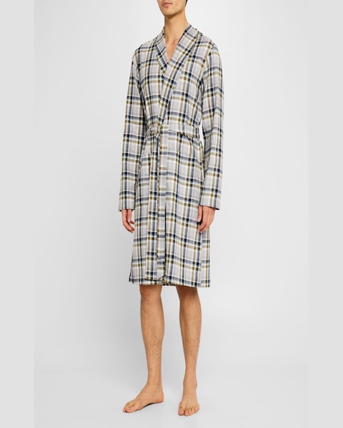 Men's Cozy Comfort Flannel Robe