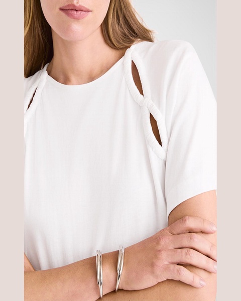 Solace Cutout Jersey Top