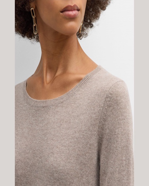 Cashmere Basic Crewneck Top