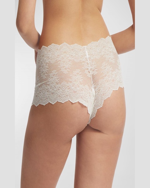 Luxe Lace Crotchless Briefs