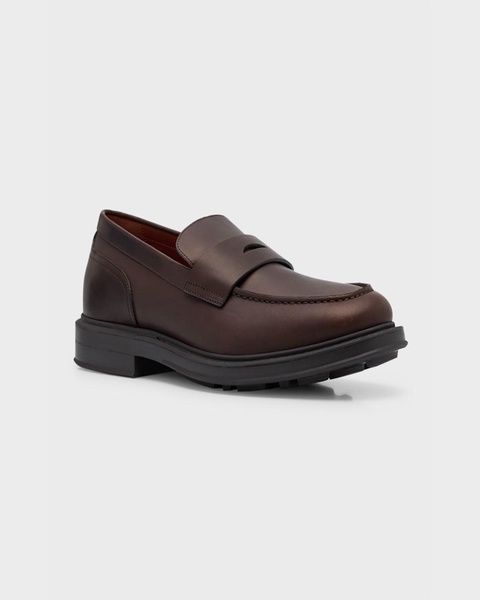 Men's Travis Leather Penny Loafers