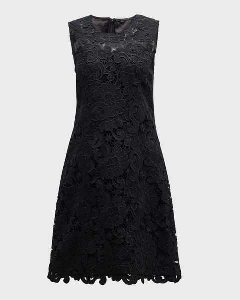 Finley Sleeveless Floral Lace Dress