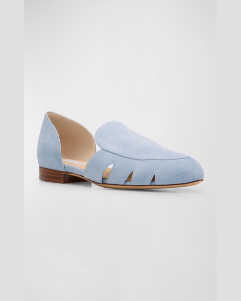 Rory Suede Ballerina Loafers