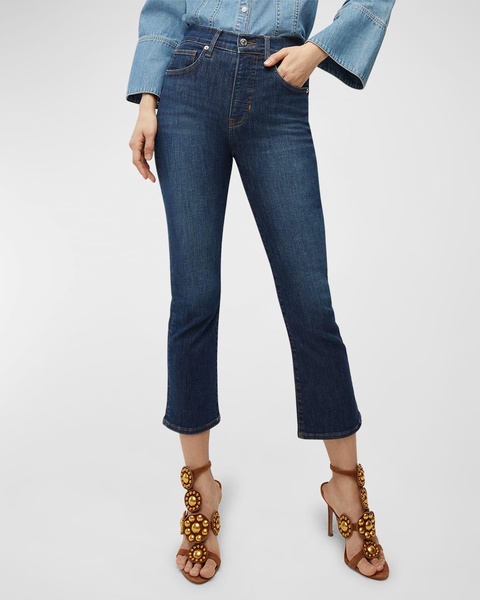 Carly Kick Flare Ankle Jeans