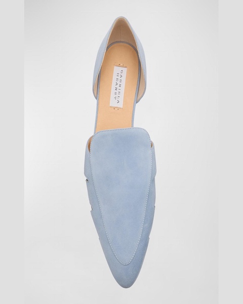 Rory Suede Ballerina Loafers