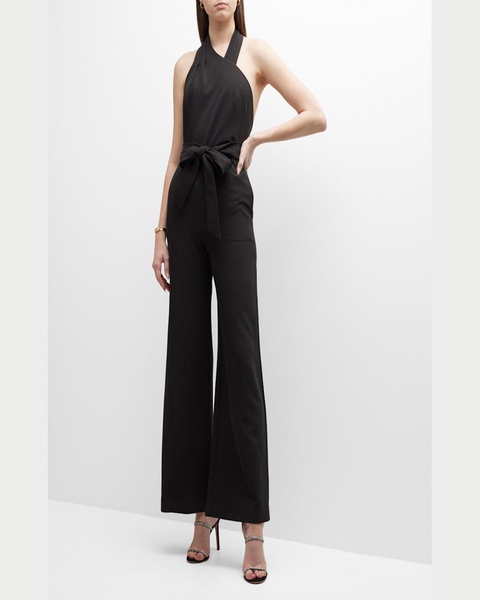 Thea Backless Cady Jumpsuit