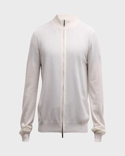 Men's Full-Zip Cashmere Cardigan