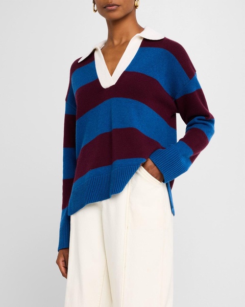 Harris Striped Wool-Blend Sweater