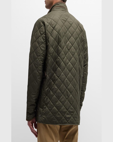 Men's Suffolk Quilted Travel Coat