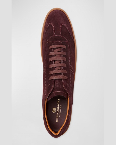 Men's Bono Low-Top Suede Sneakers