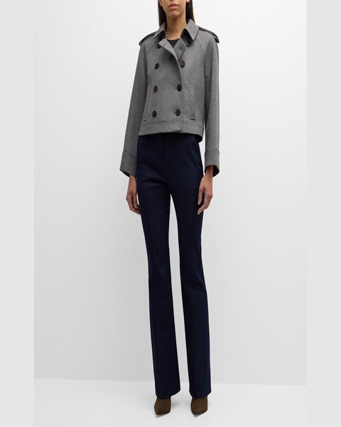 Conneley Cropped Trench Coat 