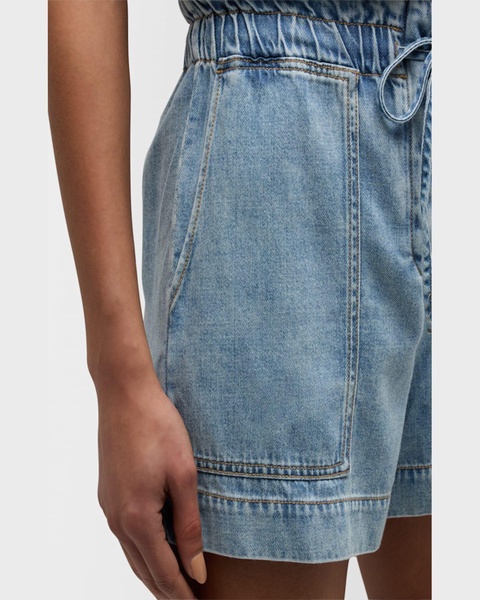 Foster Denim Paperbag Shorts 