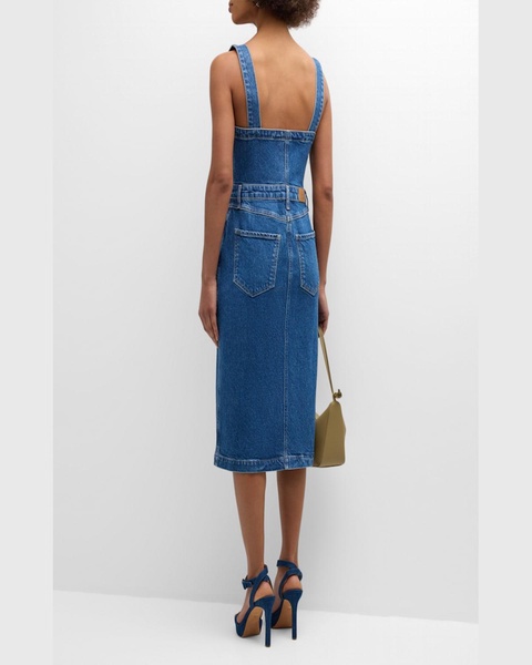 Malibu Denim Midi Dress 