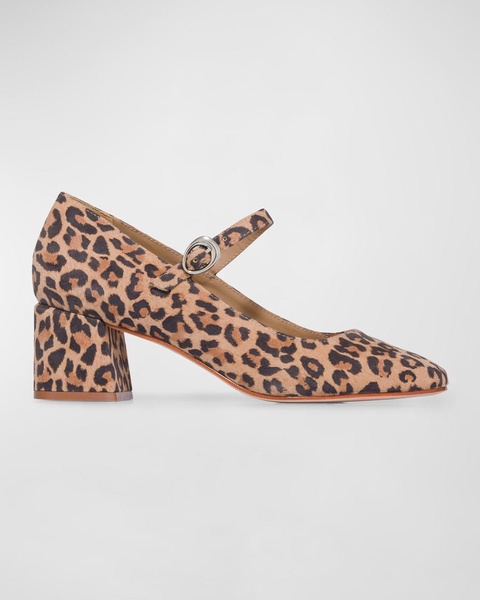 Ancona Suede Mary Jane Pumps