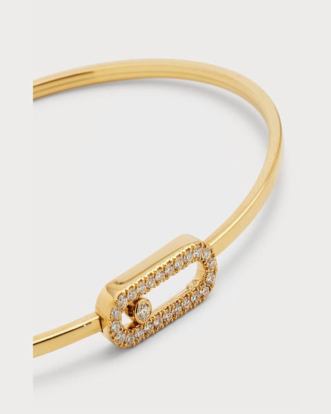 Move Uno 18K Yellow Gold Flex Diamond Bracelet