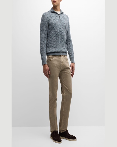 Cashmere Cable-Knit Sweater