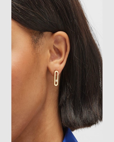 Move Uno 18K Yellow Gold Earrings