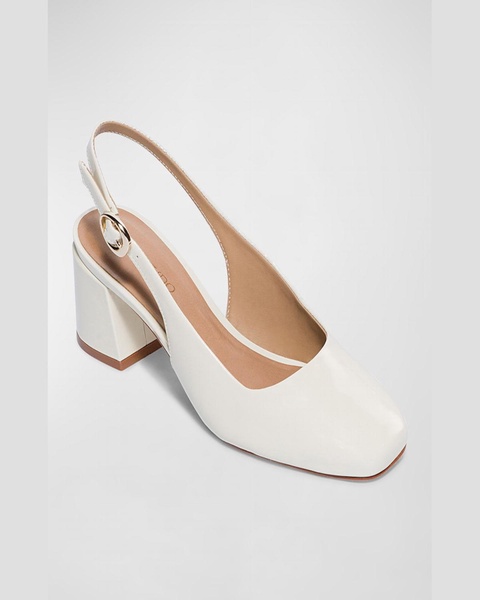 Alexia Patent Slingback Pumps