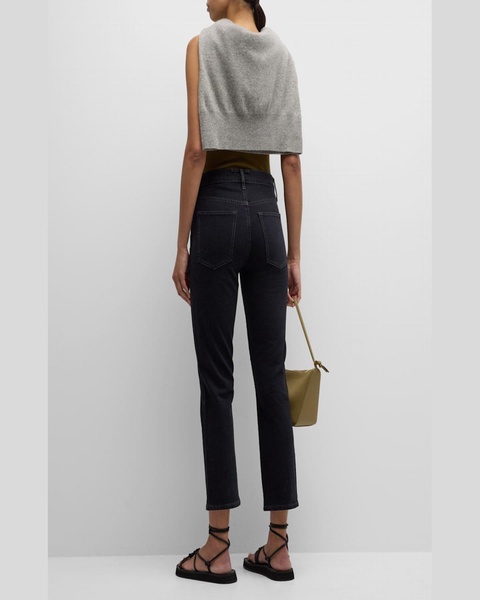 Kate Mid-Rise Cropped Slim Jeans