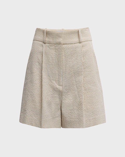 Haina Stripe Seersucker Shorts