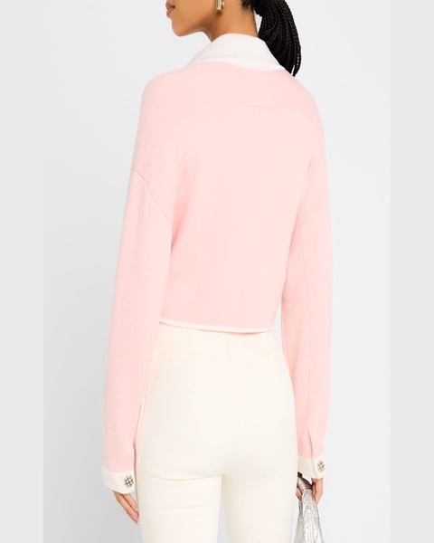 Verdell Cropped Knit Jacket