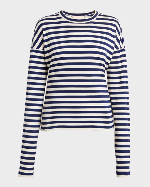 Riga Marinaio Striped Jersey Long-Sleeve Shirt