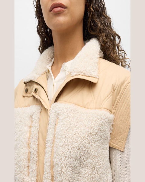 Shiloh Faux Shearling Vest