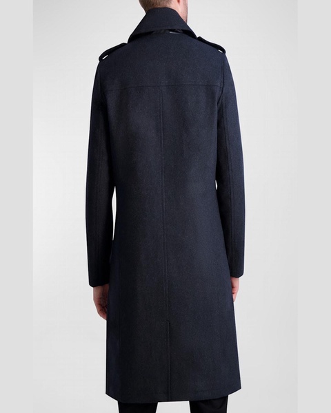 Men's Wool Trench Coat