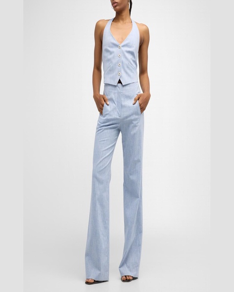 Jude High-Rise Tailored Pants