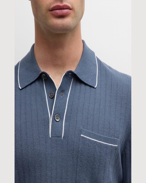 Men's Hardy Ribbed Polo Shirt